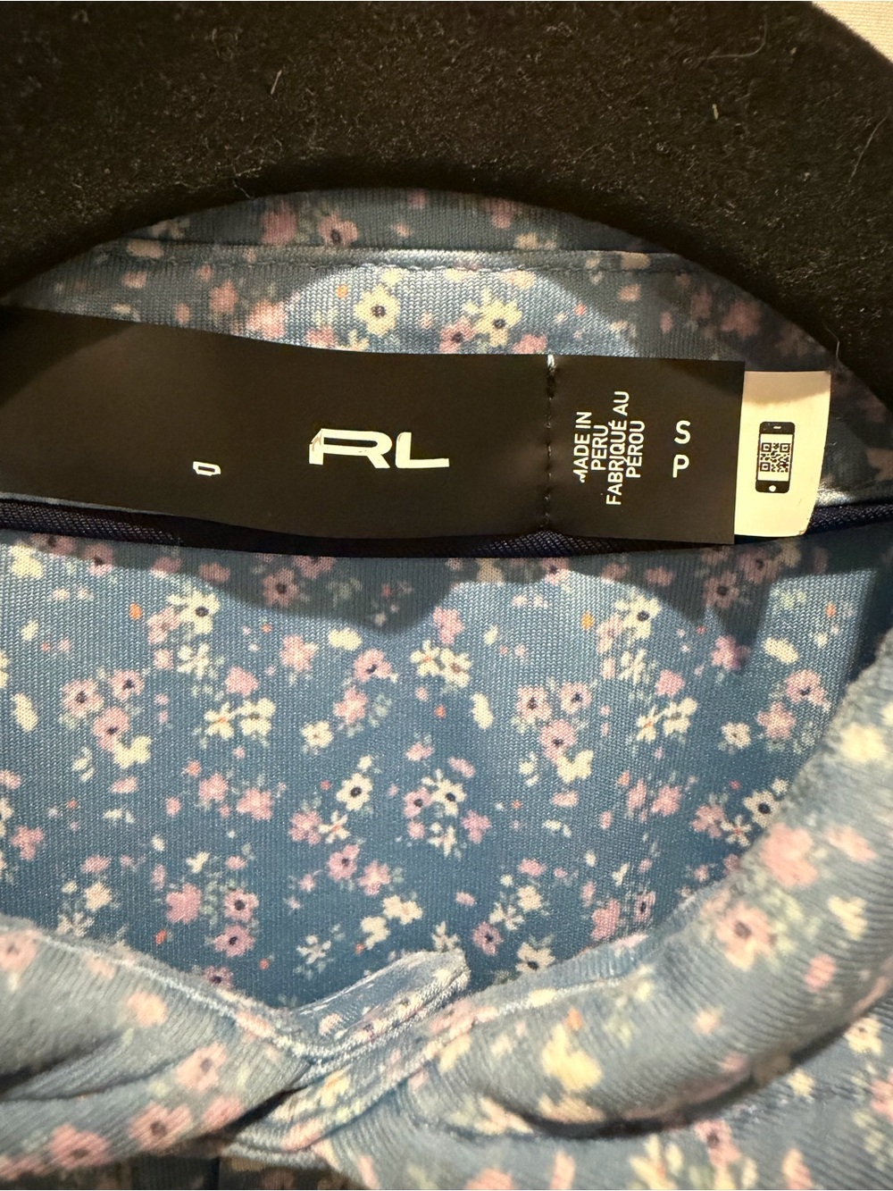 Ralph Lauren floral performance polo size small.golf,preppy,casual,coastal - Picture 3 of 5